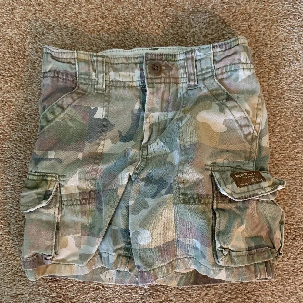 Osh Kosh Camo Cargo Shorts 3T